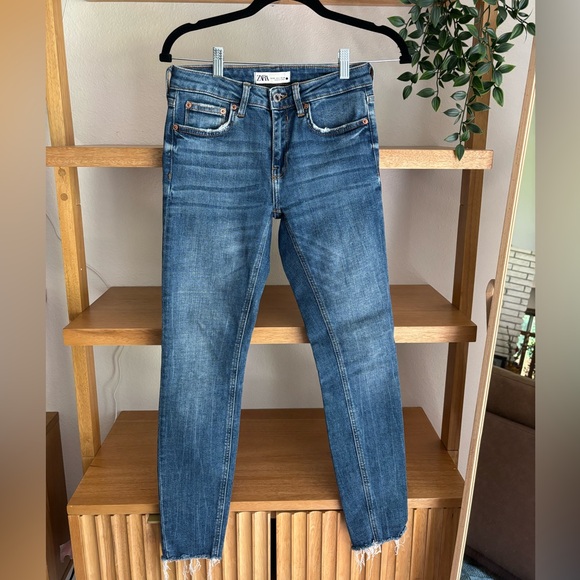 Zara Denim - Zara Women's Skinny Blue Jeans
